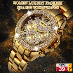 Walar Women Luxury Fashion Quartz Wristwatch, WL099